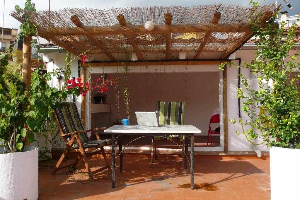 Apartamento Con Increibles Vistas Y Terraza Girona Exteriér fotografie