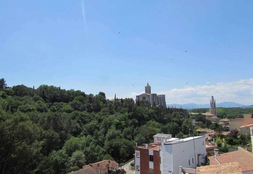 Apartamento Con Increibles Vistas Y Terraza Girona Exteriér fotografie