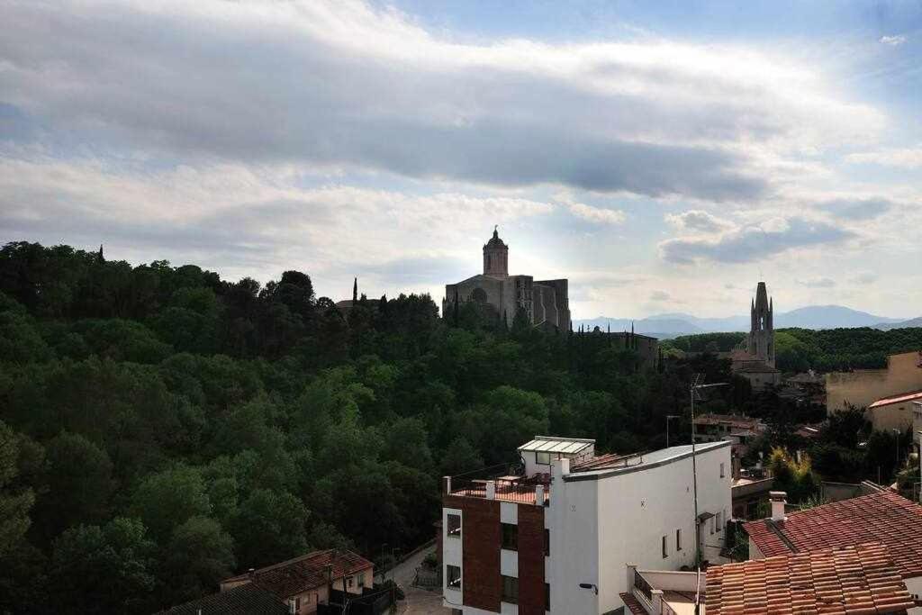 Apartamento Con Increibles Vistas Y Terraza Girona Exteriér fotografie